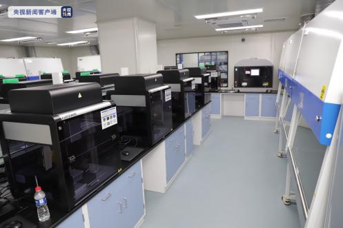 单日20万管！上海高通量核酸检测实验室正式启用